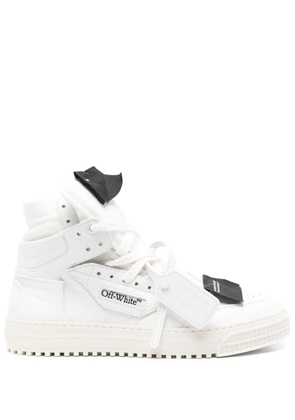 Off-White logo hi-tops