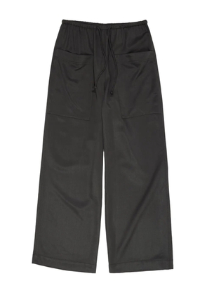 Bimba y Lola drawstring patch-pocket trousers - Grey