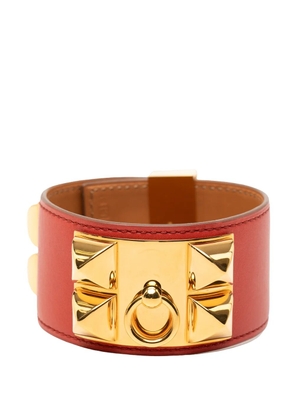Hermès Pre-Owned 2014 Swift and Gold Plated Collier de Chien Bracelet costume bracelet