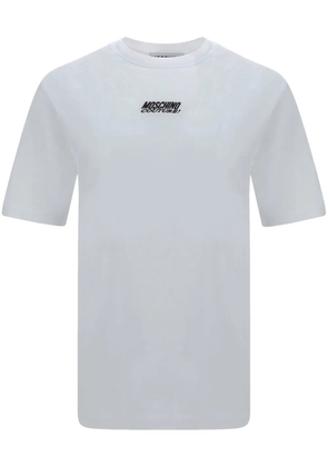 Moschino Logo-embroidered t-shirt - White