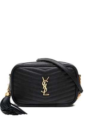 Saint Laurent Pre-Owned 2020 mini Lou shoulder bag - Black
