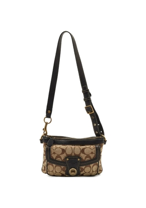 Coach Vintage Legacy logo-pattern cross body bag - Neutrals