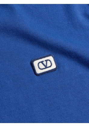 Valentino Garavani VLogo-patch T-shirt - Blue