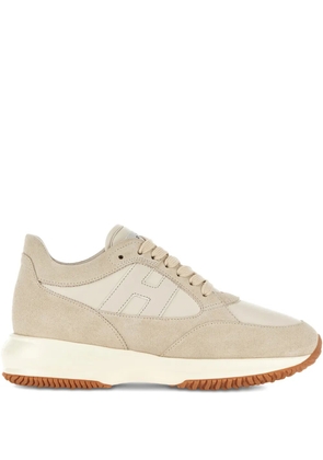 Hogan suede sneakers - Neutrals