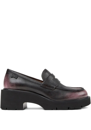 Camper Milah penny leather loafers - Black