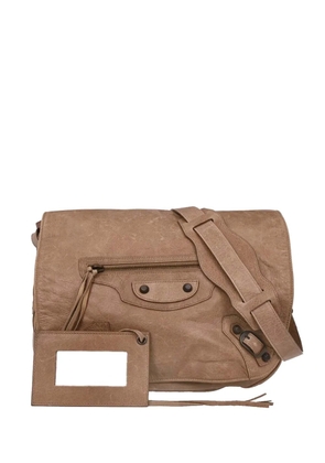 Balenciaga Pre-Owned 1990-2000s Folk shoulder bag - Neutrals