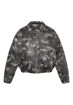 MISBHV camouflage-print bomber jacket - Grey