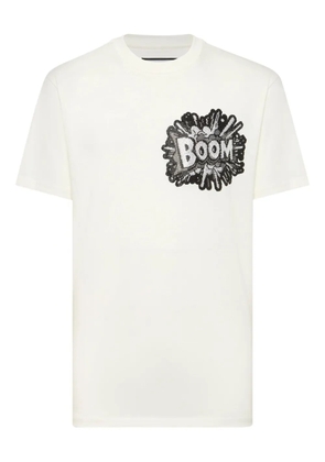 Philipp Plein Boom sequin-embellished T-shirt - White