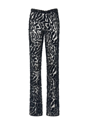 LAPOINTE sheer trousers - Black