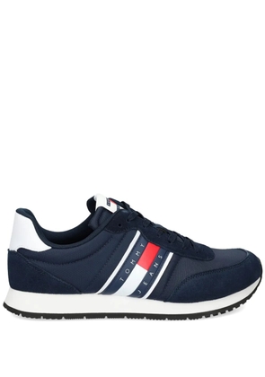 Tommy Jeans logo-appliqué sneakers - Blue