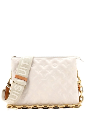 Louis Vuitton Pre-Owned Coussin Bag Monogram Embossed Lambskin PM crossbody bag - Neutrals