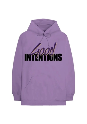 Vlone x Nav Doves drawstring hoodie - Purple