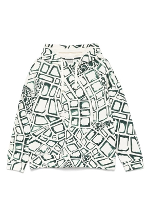 Scotch & Soda printed hoodie - Neutrals