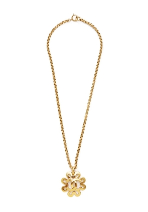 CHANEL Pre-Owned 1995 CC necklace - Gold