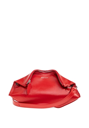 Alexander McQueen Manta zip-top clutch bag - Red