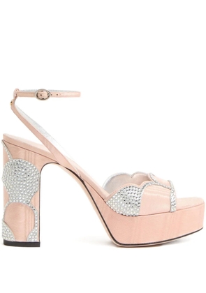 Valentino Garavani 115mm Bowow sandals - Pink