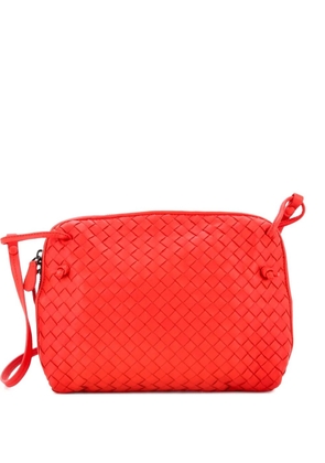 Bottega Veneta Pre-Owned Nodini Intrecciato Nappa Small crossbody bag - Red