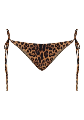 Melissa Odabash animal-print bikini bottoms - Brown