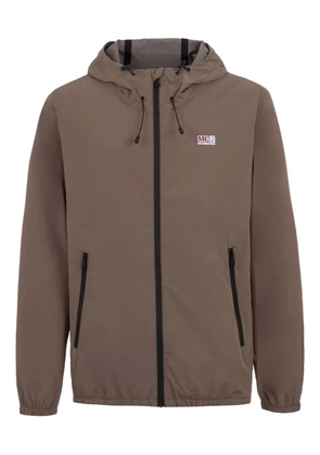 MC2 Saint Barth hooded zip-front jacket - Green