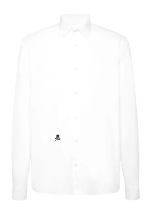 Philipp Plein skull-embellished shirt - White