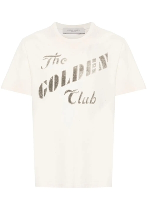 Golden Goose printed cotton T-shirt - Neutrals