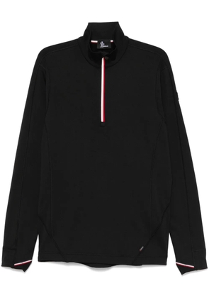 Moncler Grenoble Polartec® half-zip sweatshirt - Black