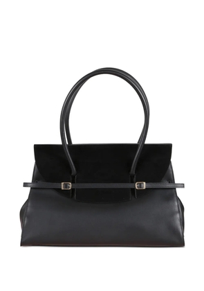 Simkhai suede strap tote bag - Black