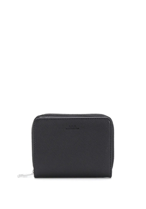 A.P.C. debossed logo wallet - Black
