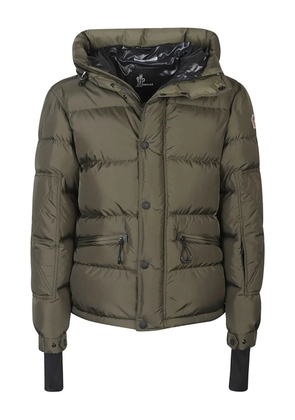 Moncler Grenoble hooded padded jacket - Green