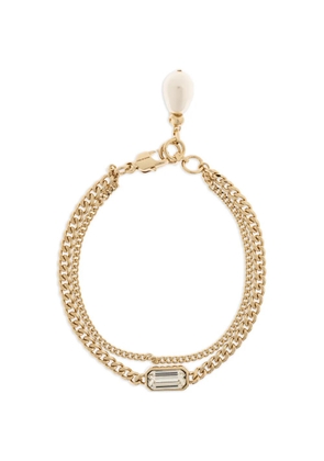 Alexander McQueen pearl-detail bracelet - Gold
