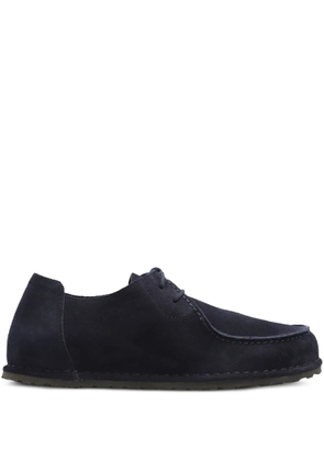 Birkenstock Utti lace-up suede loafers - Blue