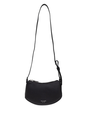 Kate Spade Loop zip-leather crossbody bag - Black
