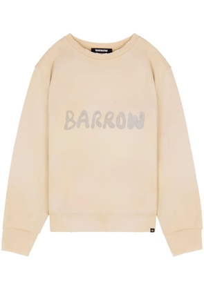BARROW logo-print sweatshirt - Neutrals
