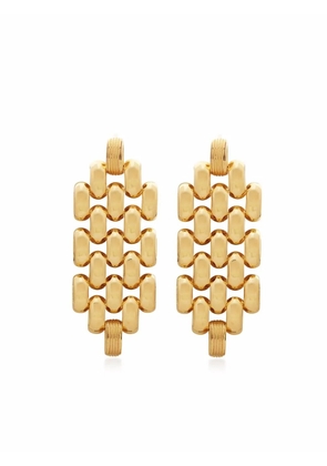 Monica Vinader Heirloom chain cocktail earrings - Gold
