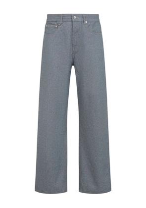 Jacquemus Nîmes embroidered-pocket jeans - Blue