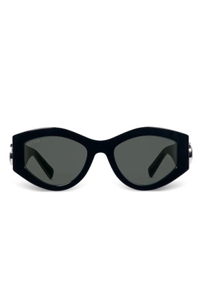 Gucci Eyewear geometric-frame sunglasses - Black