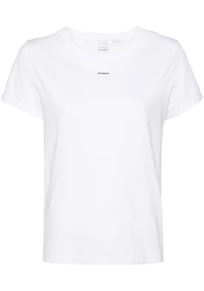 PINKO mini-logo T-shirt - White