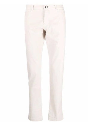 Jacob Cohën four-pocket stretch-cotton chinos - Neutrals