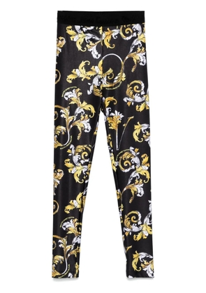 Versace Jeans Couture Barocco-print leggings - Black