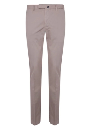 Incotex pressed-crease chino trousers - Neutrals
