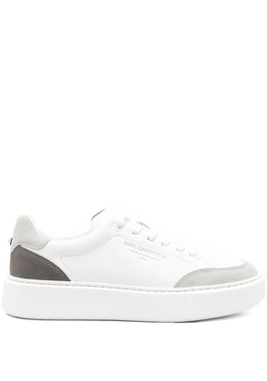 Karl Lagerfeld panelled sneakers - White