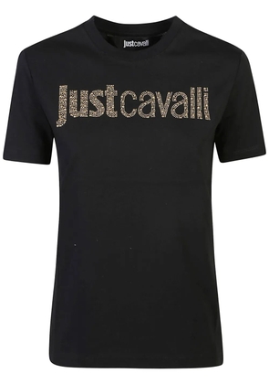 Just Cavalli logo T-shirt - Black