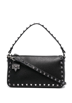 Valentino Garavani small Rockstud leather crossbody bag - Black