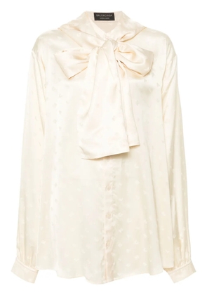 Balenciaga Letters blouse - Neutrals