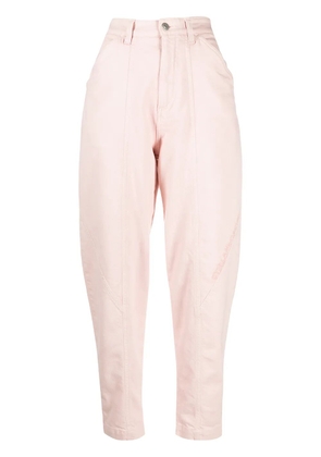 Stella McCartney high-waist tapered jeans - Pink