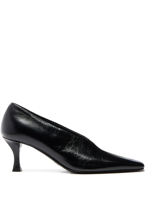 Proenza Schouler Trap square-toe pumps - Black