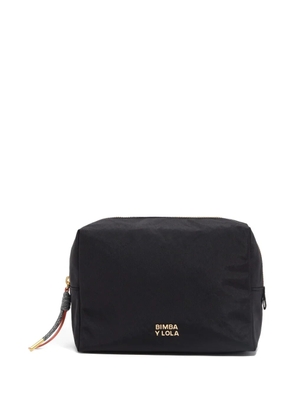 Bimba y Lola zip-fastening make up bag - Black