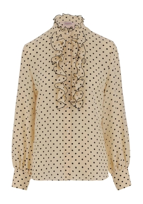 Valentino Garavani Plusdepois-print shirt - Neutrals