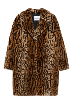 STAND STUDIO Camille Cocoon coat - Brown