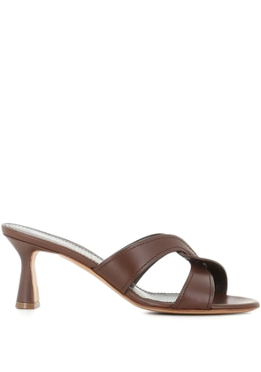 Antonio Barbato Maestri Veneziani 70mm strappy heeled sandals - Brown